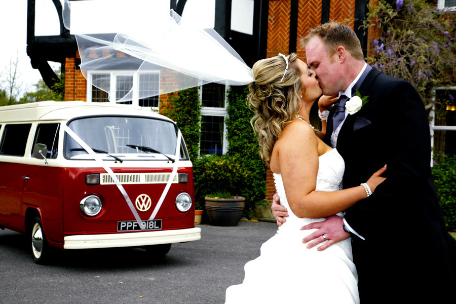 VW Camper wedding photography